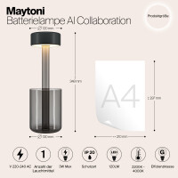 Maytoni Luma Akku-Leuchte MOD229TL-L3B3K3 3