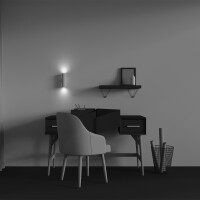 Maytoni Luxelle Wandleuchte C106WL-02-GU10-W 3
