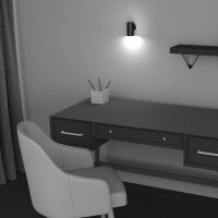 Maytoni Novara Wandleuchte C068WL-01B 3