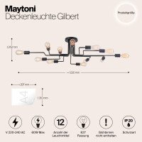 Maytoni SolinaLux Deckenleuchte T532CL-12B 3