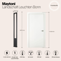 Outdoor Lunero Gartenleuchte O425FL-L25GF 4