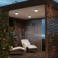 Outdoor Velara Außendeckenleuchte O438CL-L12GF3K 3