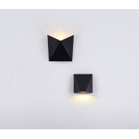 Outdoor Nirara Wandleuchte schwarz O577WL-L5B 3