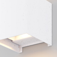 Outdoor Nirena Wandleuchte weiss O572WL-L6W 7