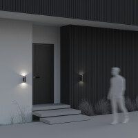 Outdoor NirentoLux Außenwandleuchte O574WL-02B 4