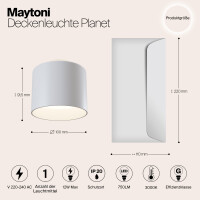 Technical LyriaLux Deckenleuchte C009CW-L12W 3