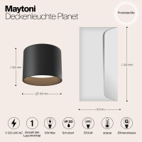 Technical Lyraro Deckenleuchte C009CW-L12B 4