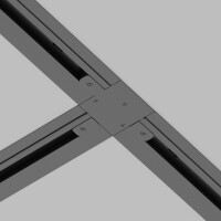 Technical T-Verbinder Unity eingebaut schwarz 5