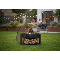 SET: Feuerschale „MONTANA“ 80 cm mit Grillrost 8