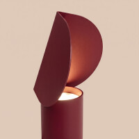 TH.693 Schreibtischlampe BISCUIT Burgund LED 3000K 5