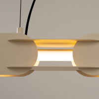 TH.720 Pendelleuchte CHAIN 158 LED 3000K 4