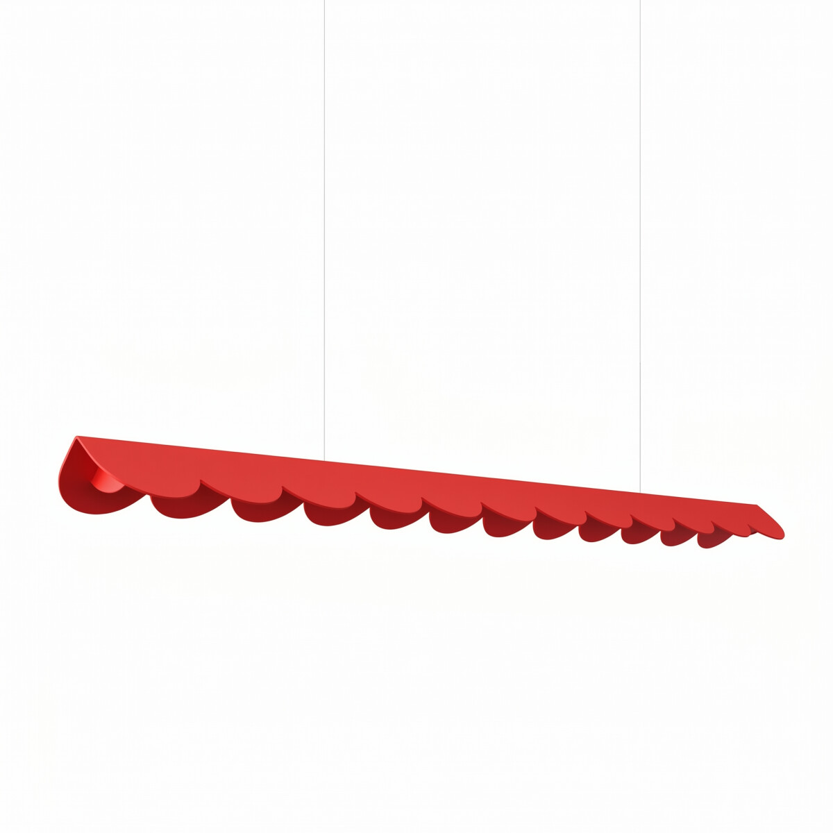 TH.731 Pendelleuchte BISCUIT 130 rot LED 4000K