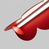TH.731 Pendelleuchte BISCUIT 130 rot LED 4000K 6