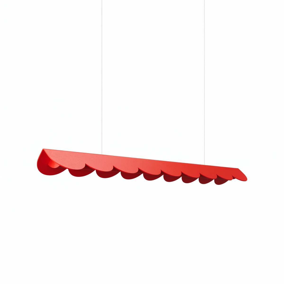 TH.737 Pendelleuchte BISCUIT 100 rot LED 3000K