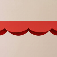 TH.737 Pendelleuchte BISCUIT 100 rot LED 3000K 5