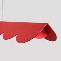 TH.737 Pendelleuchte BISCUIT 100 rot LED 3000K 7