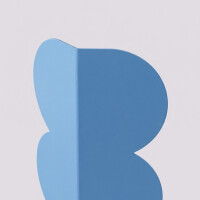 TH.764 Wandleuchte BISCUIT hellblau 5