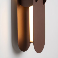 TH.765 Wandleuchte CHAIN 91 braun LED 3000K 4