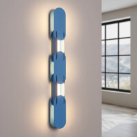TH.767 Wandleuchte CHAIN 91 hellblau LED 3000K 3