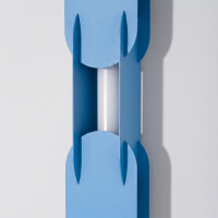 TH.767 Wandleuchte CHAIN 91 hellblau LED 3000K 5