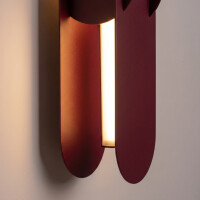 TH.769 Wandleuchte CHAIN 91 burgund LED 3000K 4