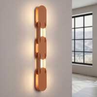 TH.773 Wandleuchte CHAIN 91 Roter Ocker LED 3000K 3