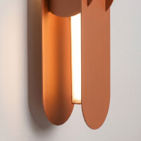 TH.773 Wandleuchte CHAIN 91 Roter Ocker LED 3000K 4