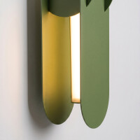 TH.778 Wandleuchte CHAIN 91 olivgrün LED 3000K 4