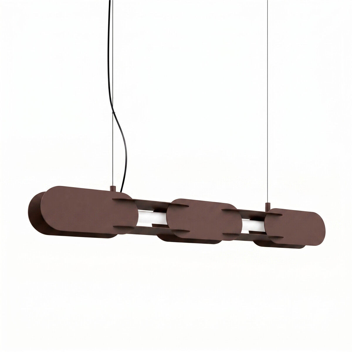 TH.780 Pendelleuchte CHAIN 91 braun LED 3000K
