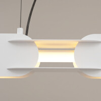 TH.781 Pendelleuchte CHAIN 91 weiss LED 3000K 4