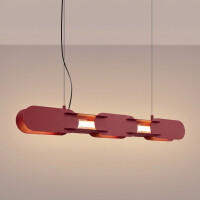 TH.784 Pendelleuchte CHAIN 91 burgund LED 3000K 3