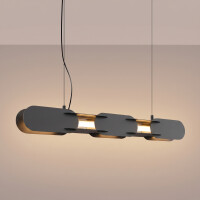 TH.785 Pendelleuchte CHAIN 91 schwarz LED 3000K 3