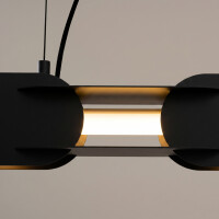 TH.785 Pendelleuchte CHAIN 91 schwarz LED 3000K 4