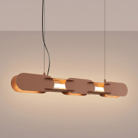 TH.787 Pendelleuchte CHAIN 91 mocca LED 3000K 3