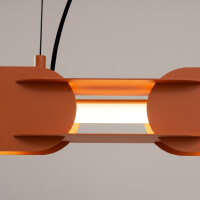 TH.788 Pendelleuchte CHAIN 91 ockerrot LED 3000K 4
