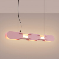 TH.789 Pendelleuchte CHAIN 91 rosa LED 3000K 3
