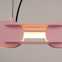TH.789 Pendelleuchte CHAIN 91 rosa LED 3000K 4