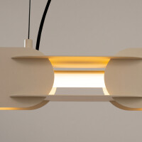 TH.791 Pendelleuchte CHAIN 91 taupe LED 3000K 4