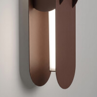 TH.795 Wandleuchte CHAIN 91 braun LED 4000K 4