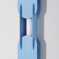 TH.797 Wandleuchte CHAIN 91 hellblau LED 4000K 5