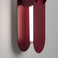 TH.799 Wandleuchte CHAIN 91 burgund LED 4000K 4