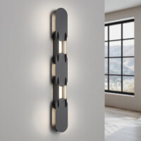TH.800 Wandleuchte CHAIN 91 schwarz LED 4000K 3