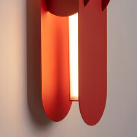 TH.801 Wandleuchte CHAIN 91 rot LED 4000K 4