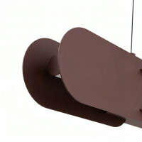 TH.810 Pendelleuchte CHAIN 91 braun LED 4000K 5