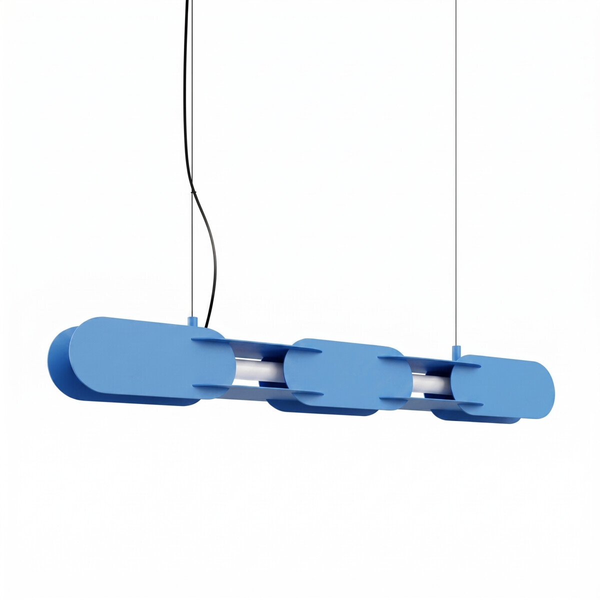 TH.812 Pendelleuchte CHAIN 91 hellblau LED 4000K