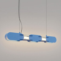 TH.812 Pendelleuchte CHAIN 91 hellblau LED 4000K 3