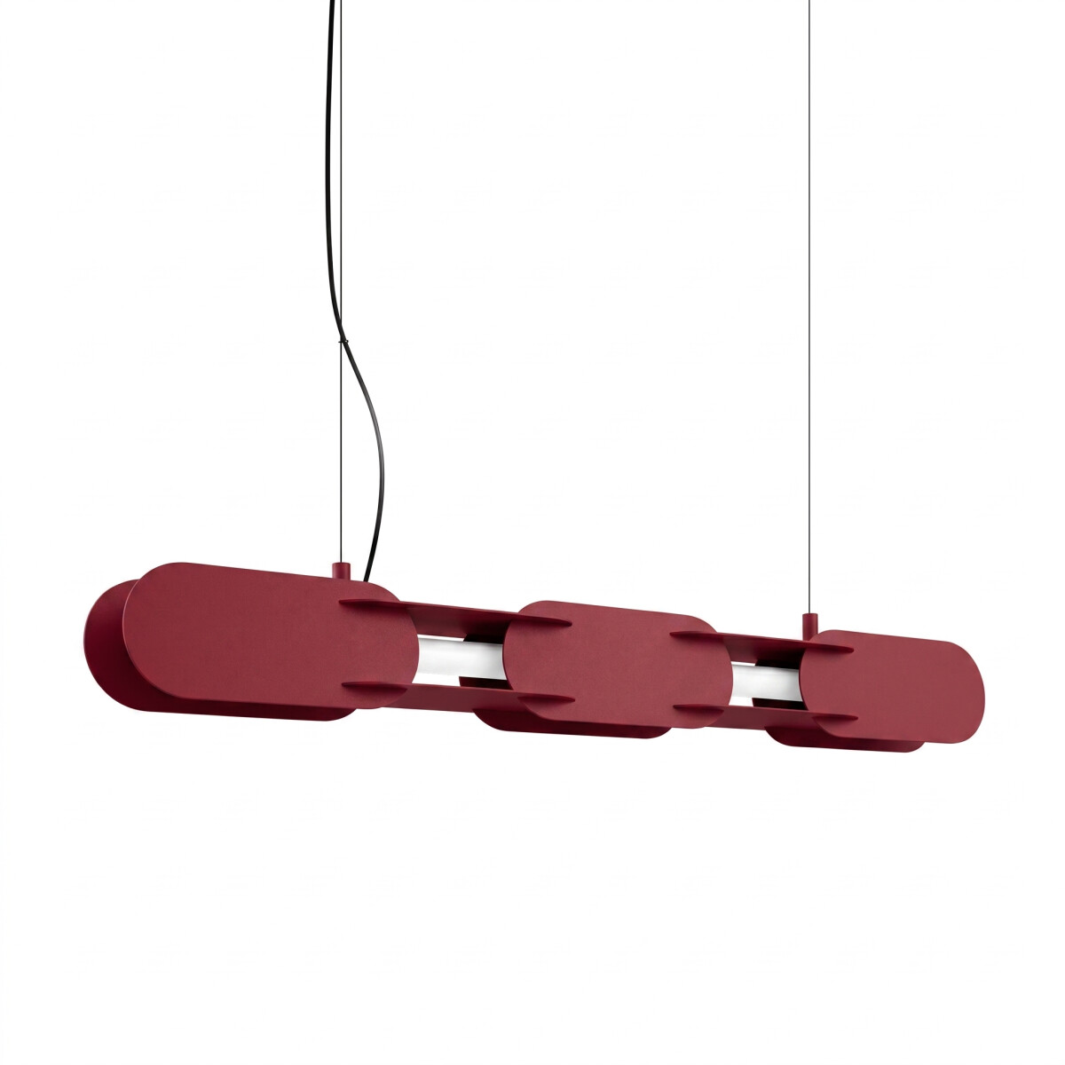 TH.814 Pendelleuchte CHAIN 91 burgund LED 4000K