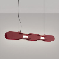 TH.814 Pendelleuchte CHAIN 91 burgund LED 4000K 3