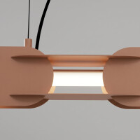 TH.817 Pendelleuchte CHAIN 91 mocca LED 4000K 4
