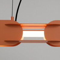 TH.818 Pendelleuchte CHAIN 91 ockerrot LED 4000K 4
